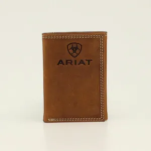 Flash Offer Today Ariat Men'S Tri Fold Wallet