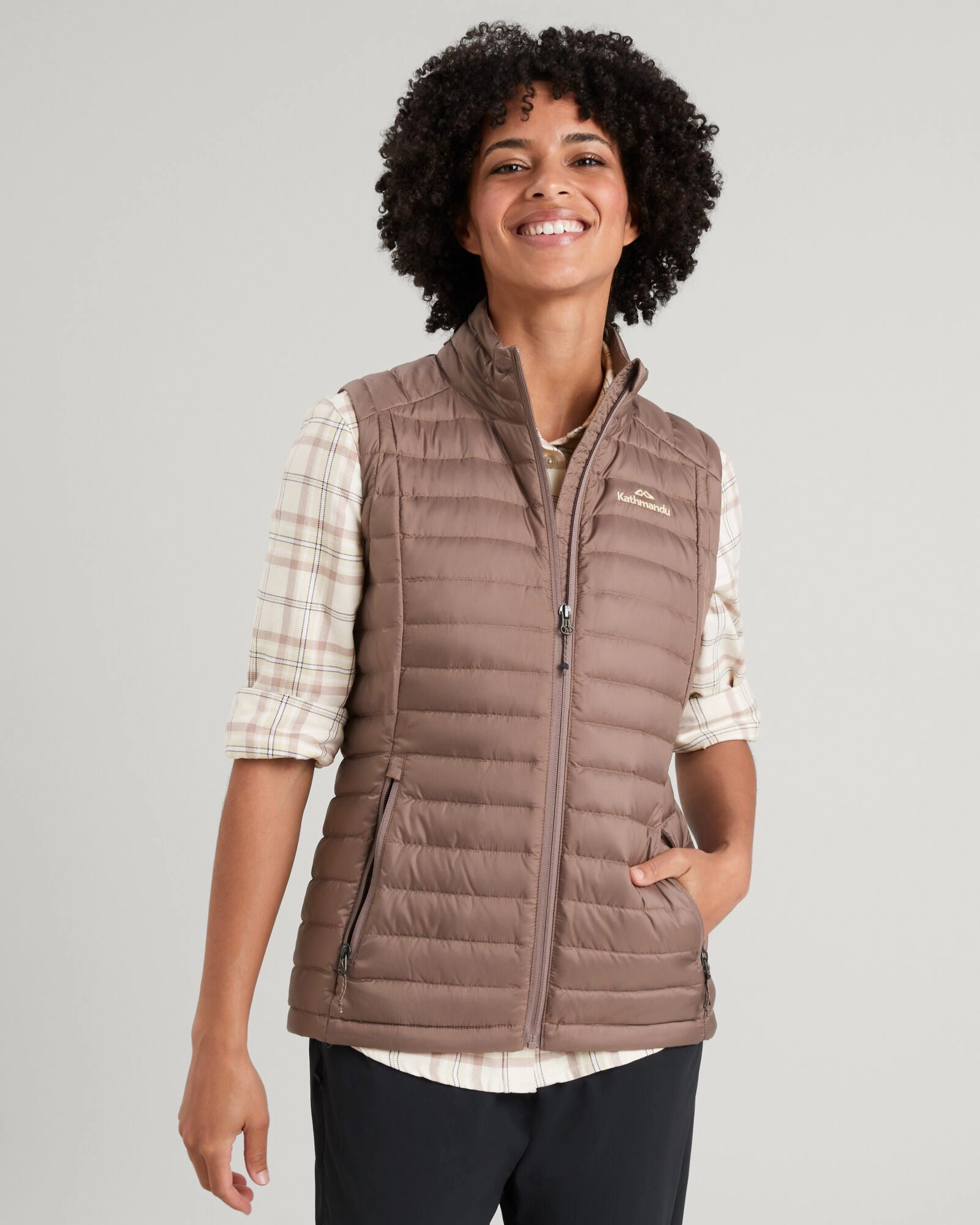 Women'S Heli Down Vest - Taupe Daily Deal Frenzy Todays Hot Pick
