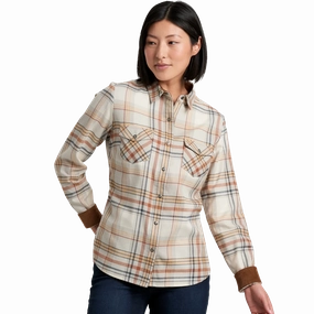 Women'S Tess Flannel Long Sleeve Shirt Save Big Online