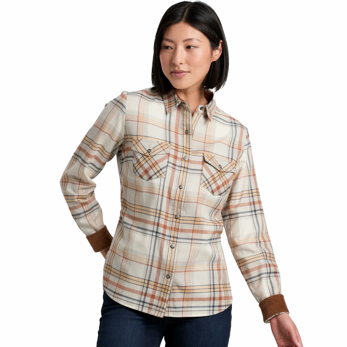 Women'S Tess Flannel Long Sleeve Shirt Save Big Online