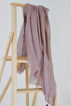 Dusty Rosa Scarf In Cashmere Blend Limited Stock Alert Big Clearance Event