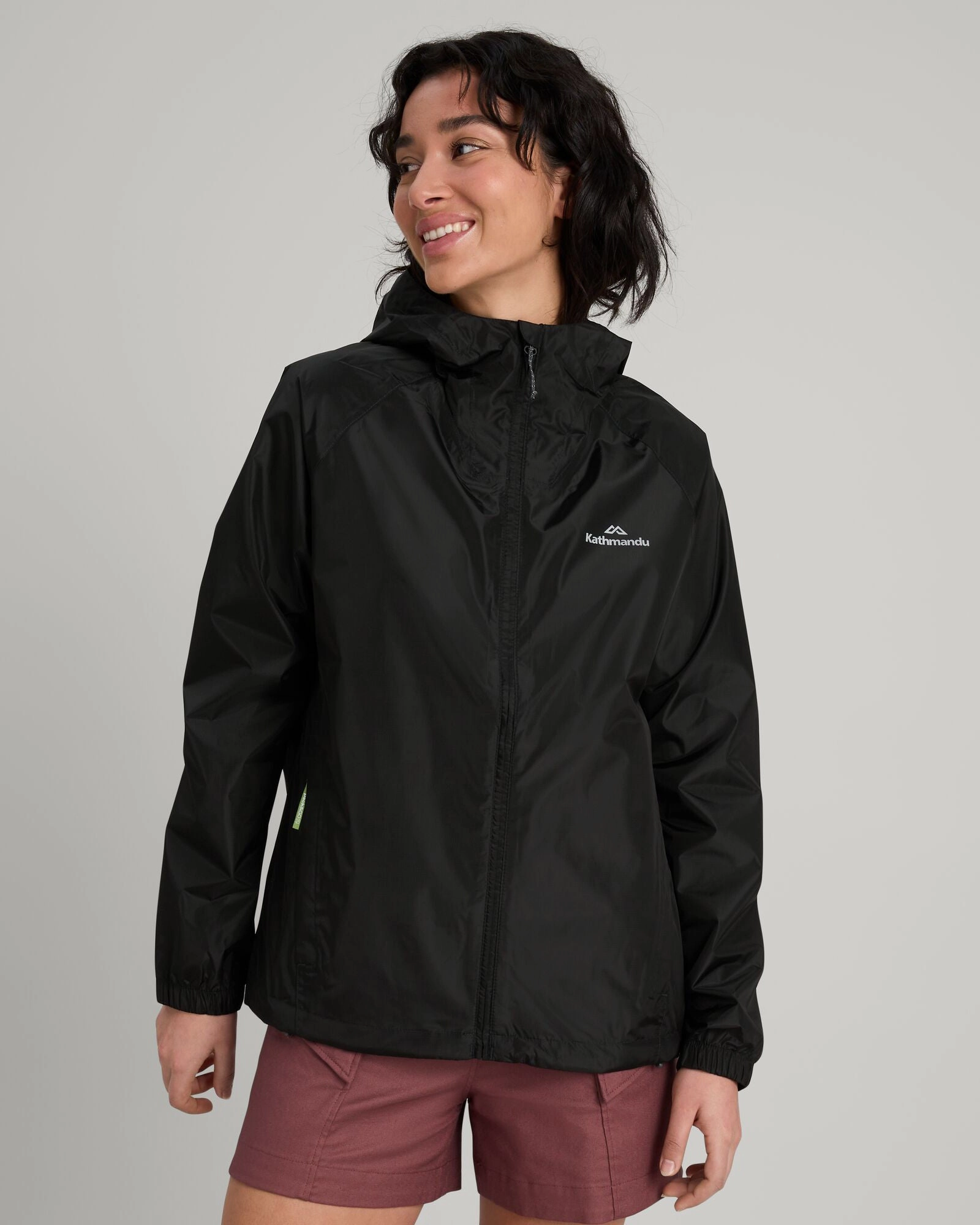 Exclusive Online Offer Women'S Pocket-It 2-Layer Rain Jacket - Black
