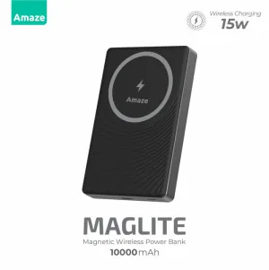 Amaze A245 Maglite Magnetic Wireless Power Bank 10000Mah 20W Online Exclusive Savings Big Savings Alert