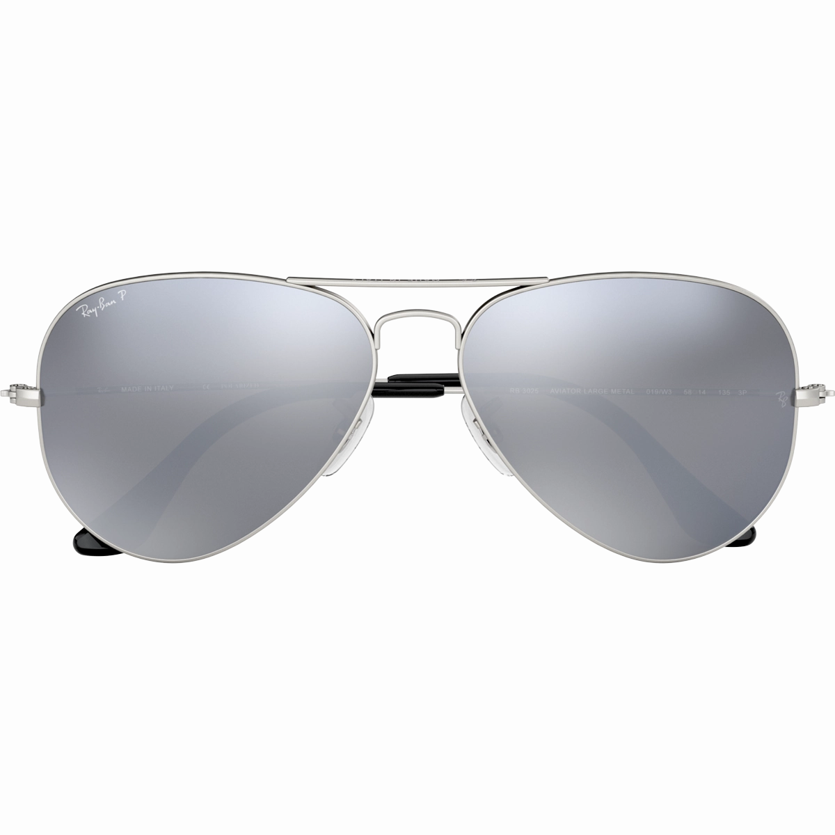 Today Only Special Today Only Steal Aviator M - Matte Silver/Grey Mirror