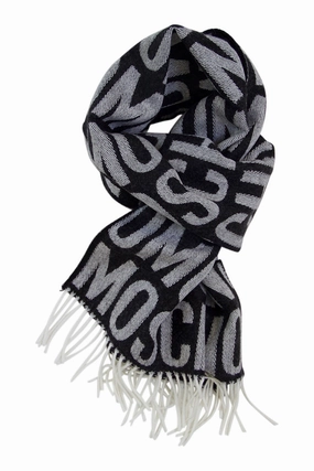 Grey Merino Scarf Moschino Flash Deal Alert Weekend Sale Special