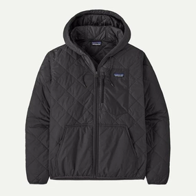 Men'S Diamond Quilted Bomber Hoody MustShop Sale