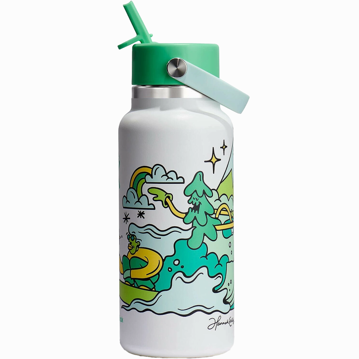 Dont Miss Hot Deals Shop Smart Save Hannah Eddy 32 Oz Wide Mouth With Flex Straw Cap