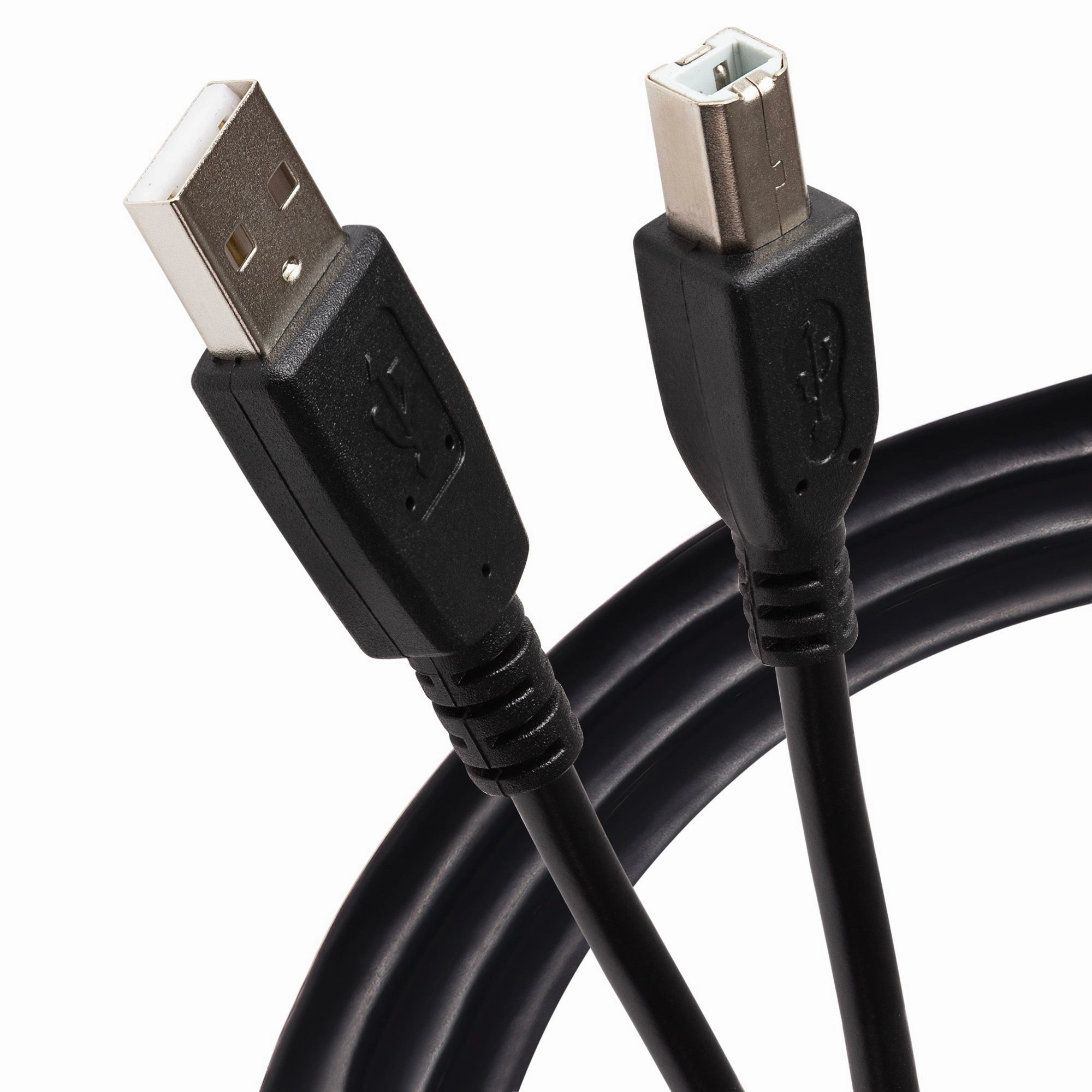 Maplin Usb-A To Usb-B Cable - Black Save More Online Shop Grab Offer