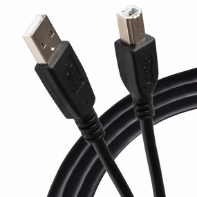 Maplin Usb-A To Usb-B Cable - Black Save More Online Shop Grab Offer
