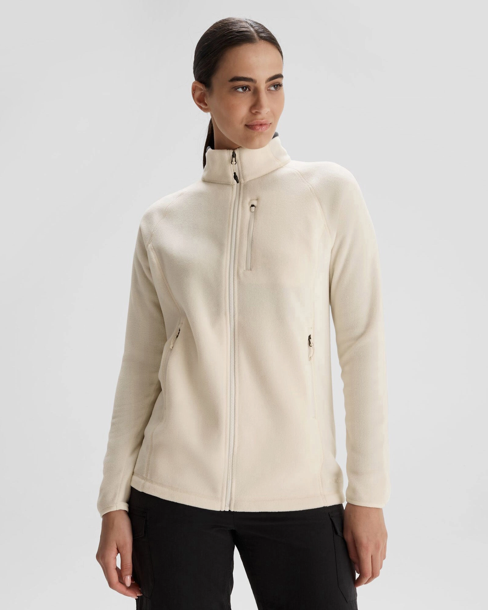 Women'S Ridge 100 Primaloft Bio Fleece Jacket - Natural Special Surprise Sale
