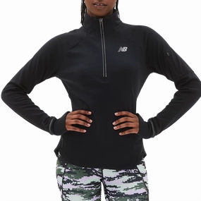 Women'S Nb Heat Grid 1/2 Zip Last Chance Steal