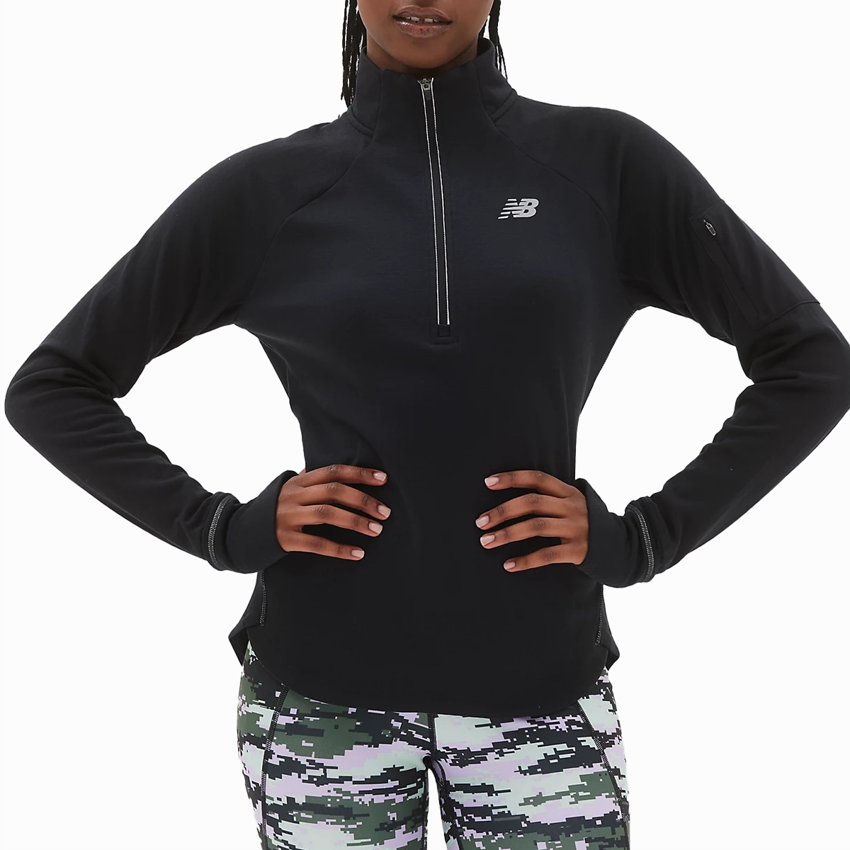 Todays Mega Savings Todays Best Deal Women'S Nb Heat Grid 1/2 Zip