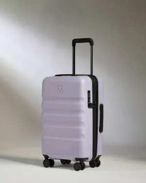MustHave Deal Expandable Cabin Suitcase In Meadow Purple - Icon Stripe