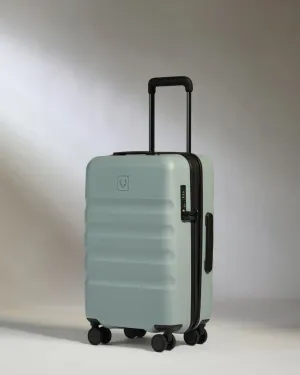 Expandable Cabin Suitcase In Mist Blue - Icon Stripe Weekend Sale Special Today Only Steal