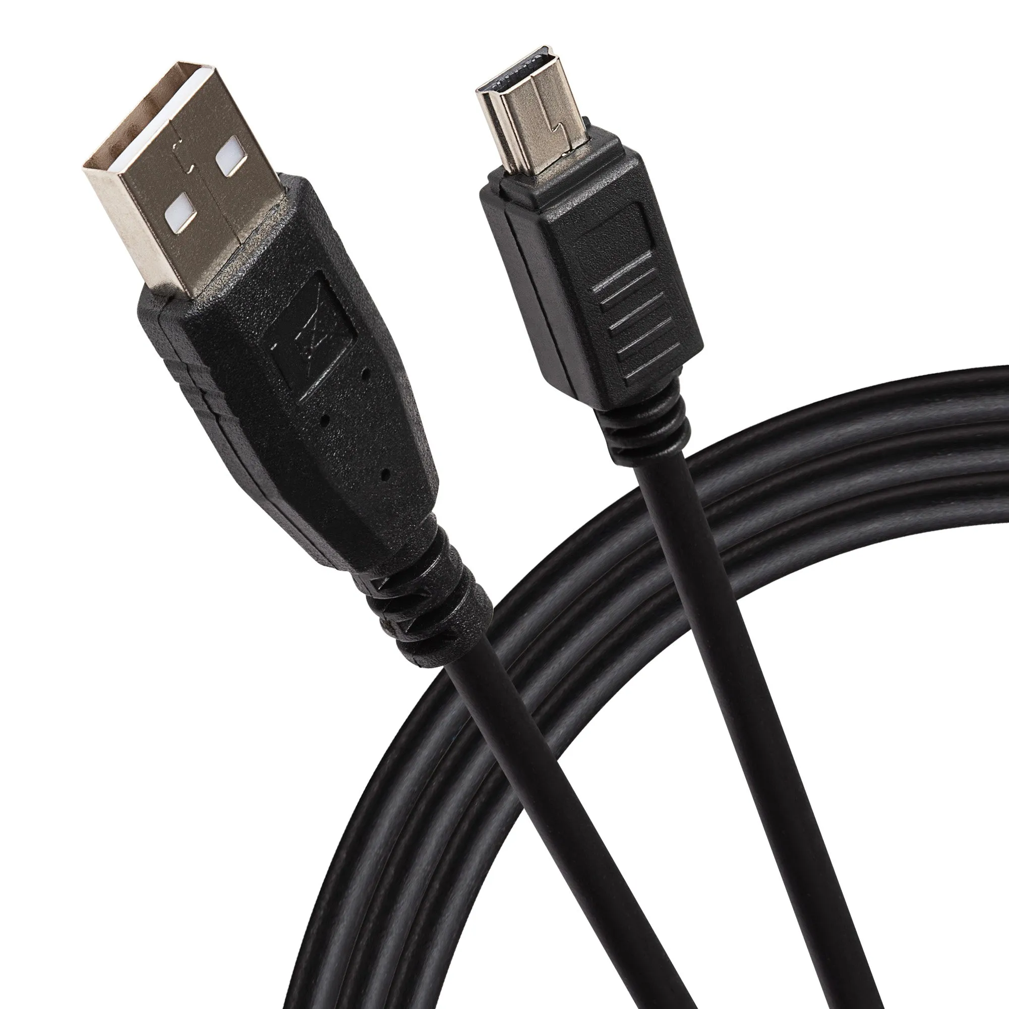 Sweet Deal Inside Maplin Usb-A To Mini Usb-B Cable - Black