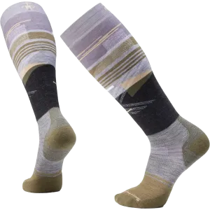 Men'S Snowboard Targeted Cushion Broken Lines Pattern Over The Calf Socks Best Price Online