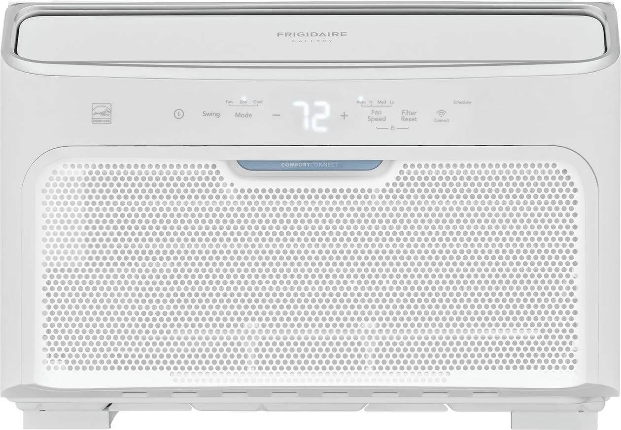 Frigidaire GHWQ083WC1 Frigidaire Gallery 8,000 Btu Inverter Quiet Temp Smart Room Air Conditioner