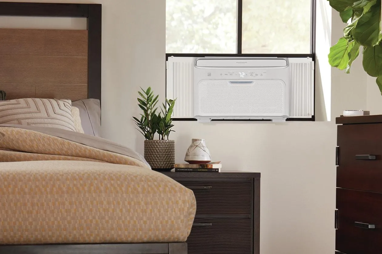 Frigidaire GHWQ083WC1 Frigidaire Gallery 8,000 Btu Inverter Quiet Temp Smart Room Air Conditioner