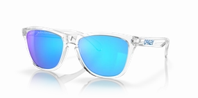 Special Surprise Sale Dont Miss This Steal Frogskins - Crystal Clear Frame W/ Prizm Sapphire Lens