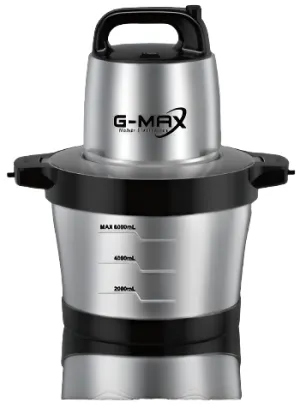 G -MAX Multi-Functional Food Processor Stand, 6Lit, Stainless Steel