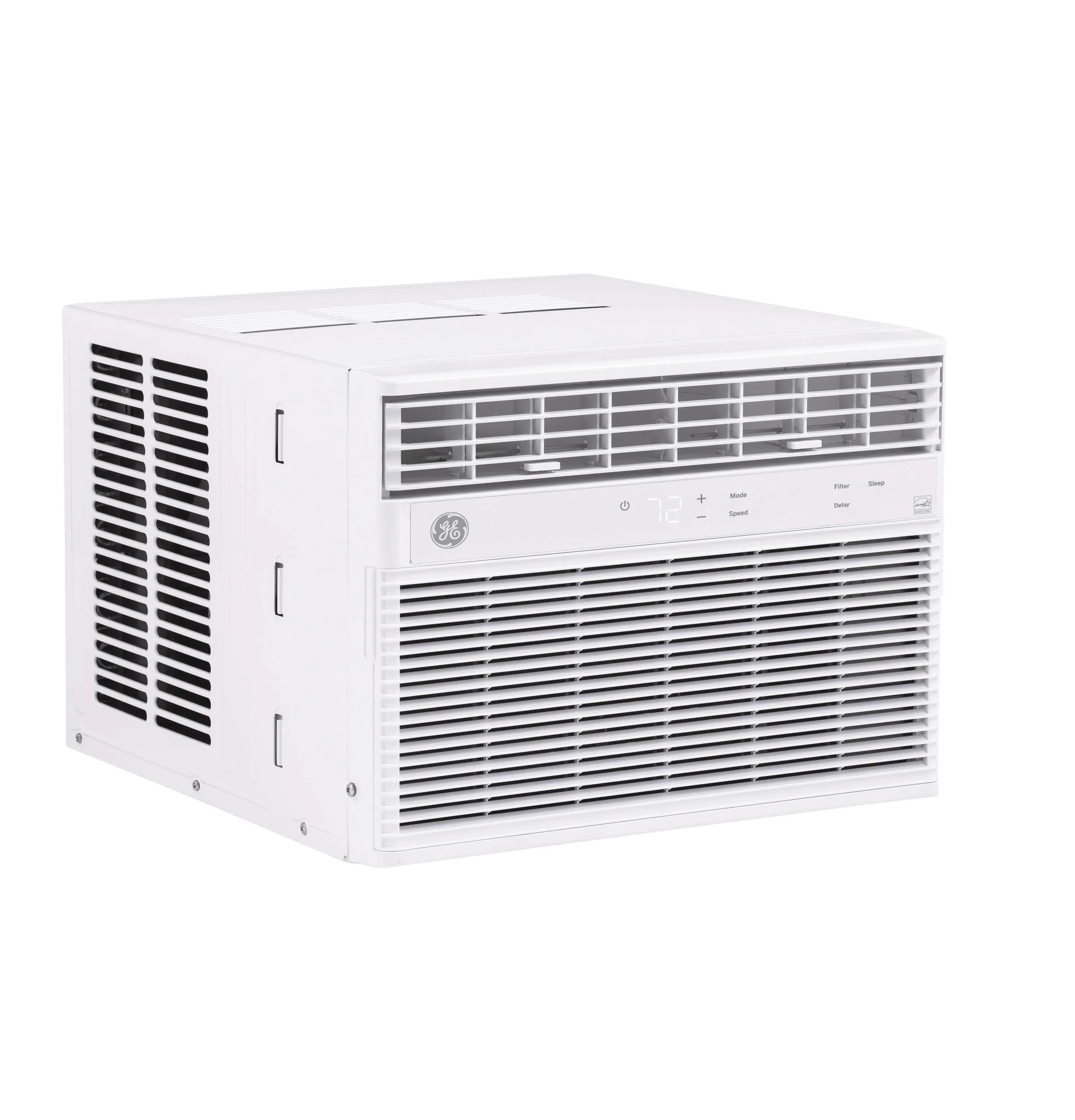 Ge Appliances AHE12DZ Ge? 12,000 Btu Heat/Cool Electronic Window Air Conditioner For Large Rooms Up To 550 Sq. Ft.