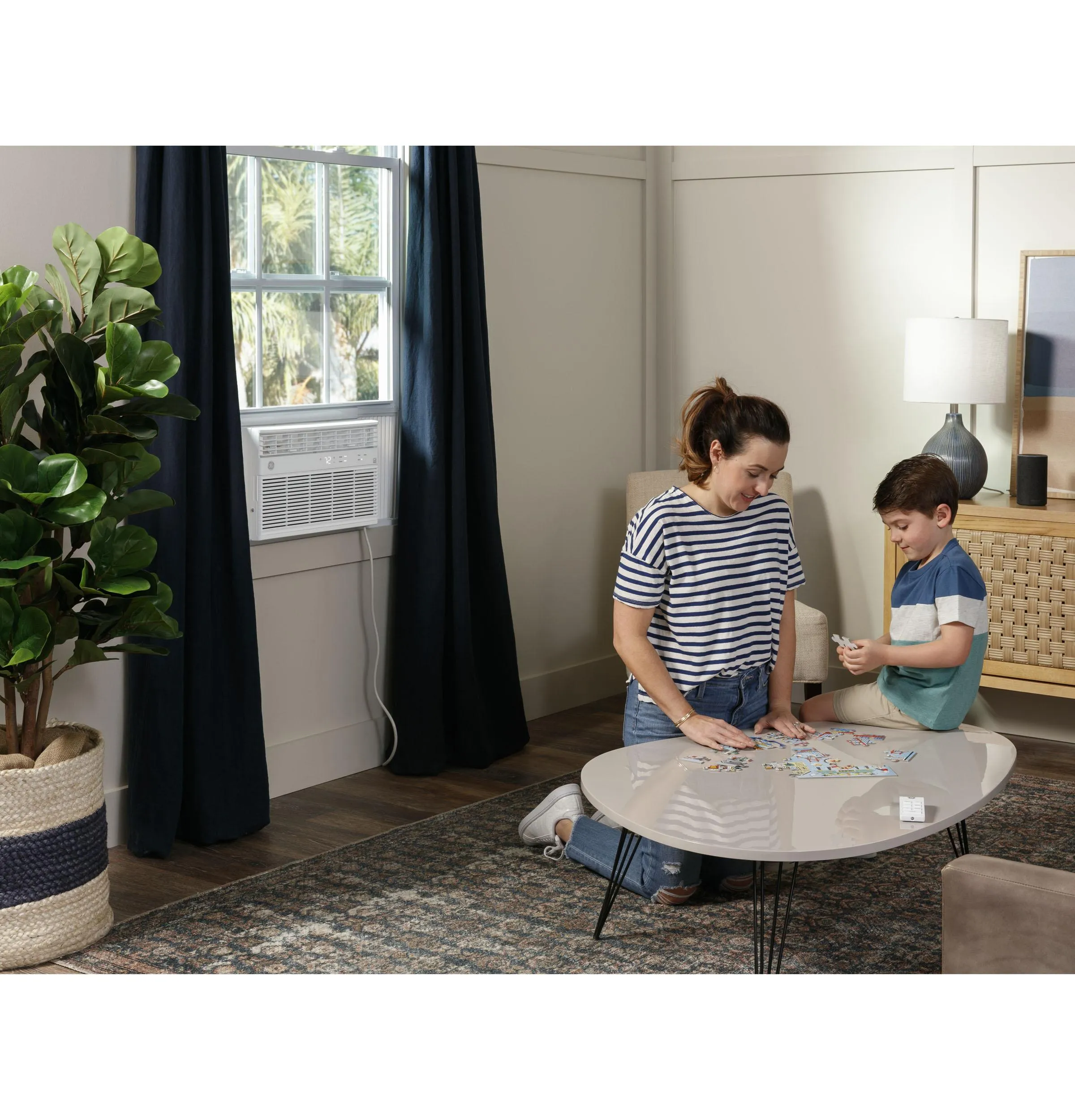 Ge Appliances AHE24DZ Ge? 23,500 Btu Heat/Cool Electronic Window Air Conditioner For Extra-Large Rooms Up To 1,500 Sq. Ft.