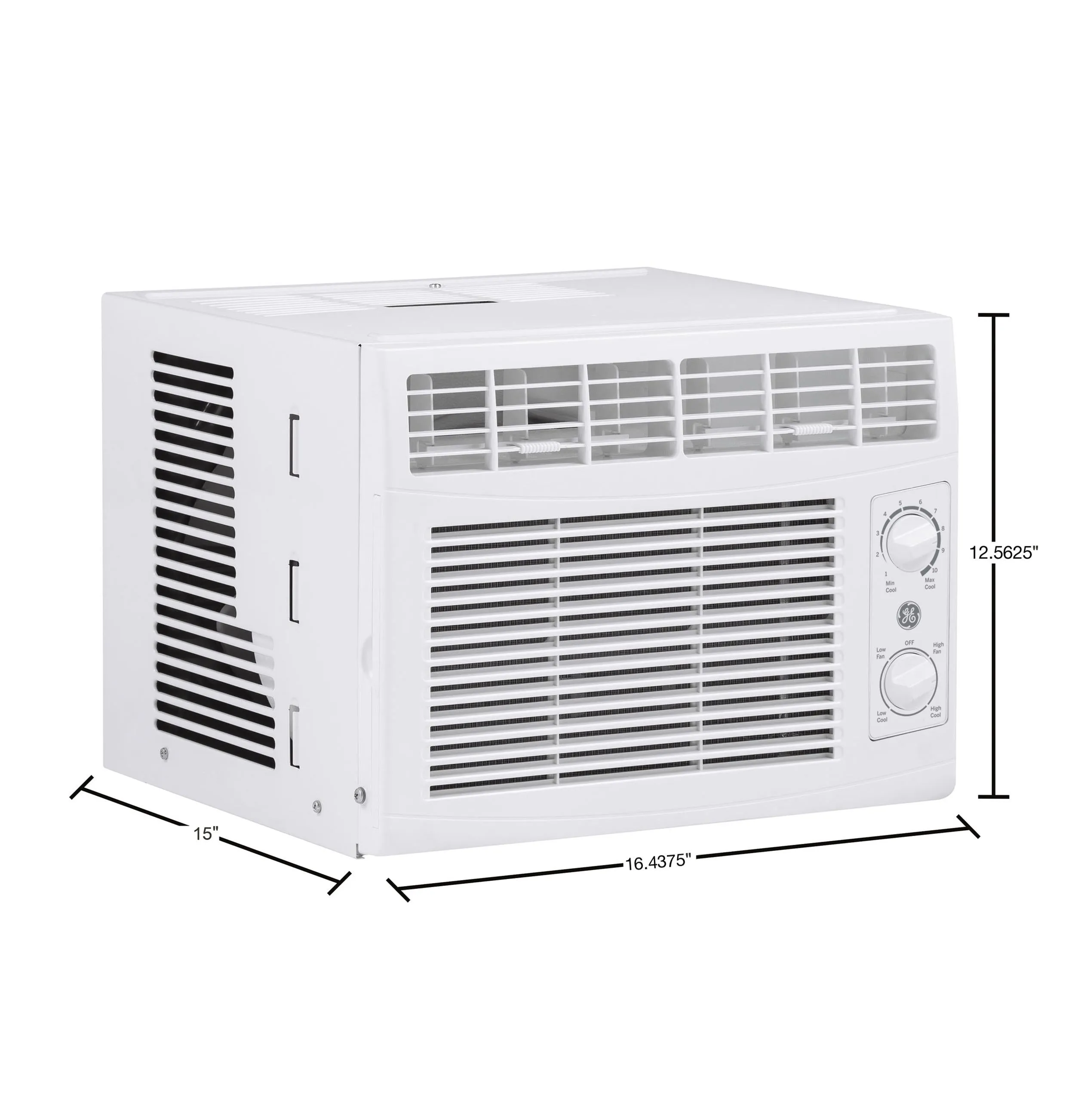 Ge Appliances AHEC05AC Ge? 5,000 Btu Mechanical Window Air Conditioner For Small Rooms Up To 150 Sq Ft.