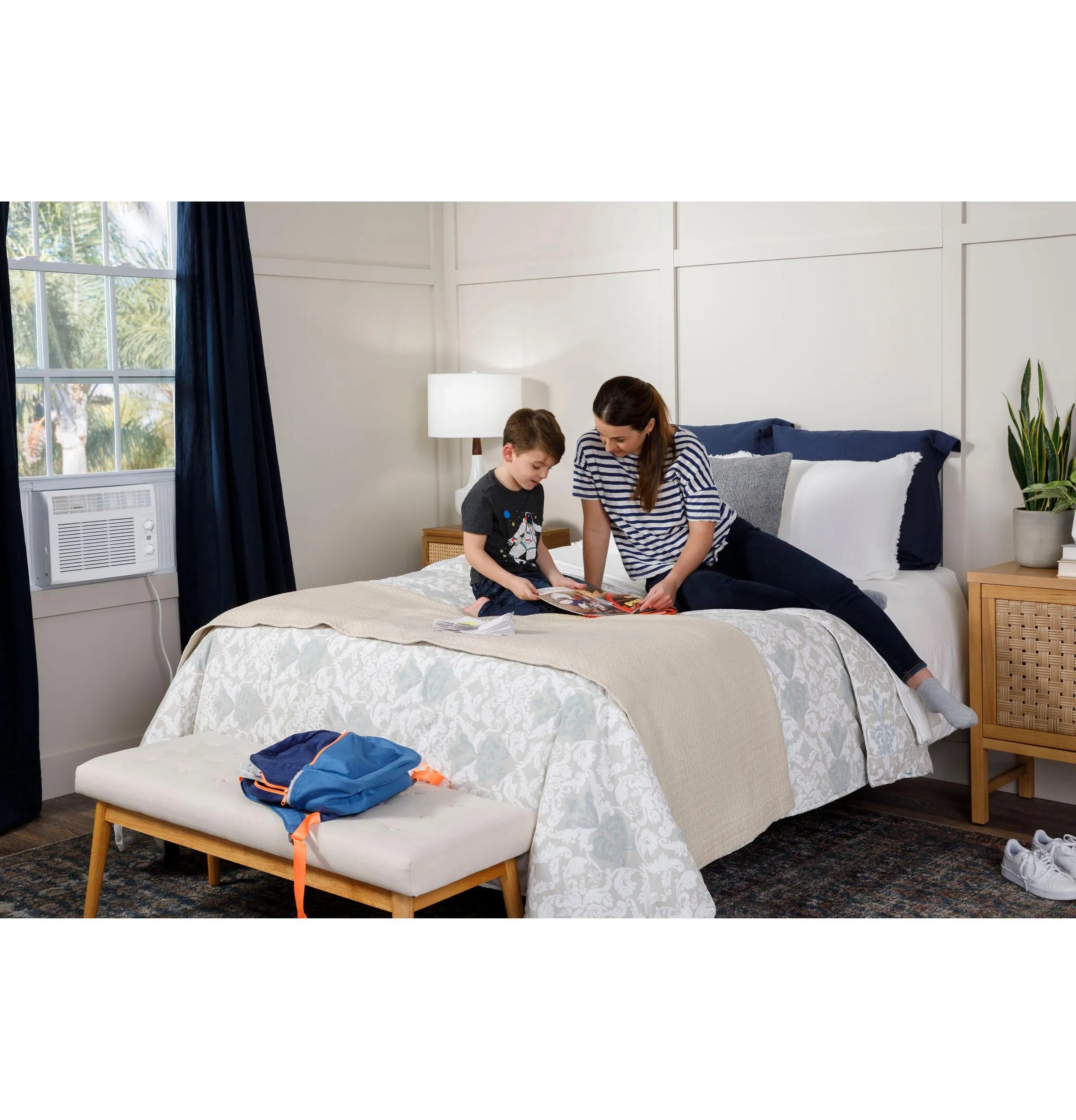 Ge Appliances AHEC05AC Ge? 5,000 Btu Mechanical Window Air Conditioner For Small Rooms Up To 150 Sq Ft.
