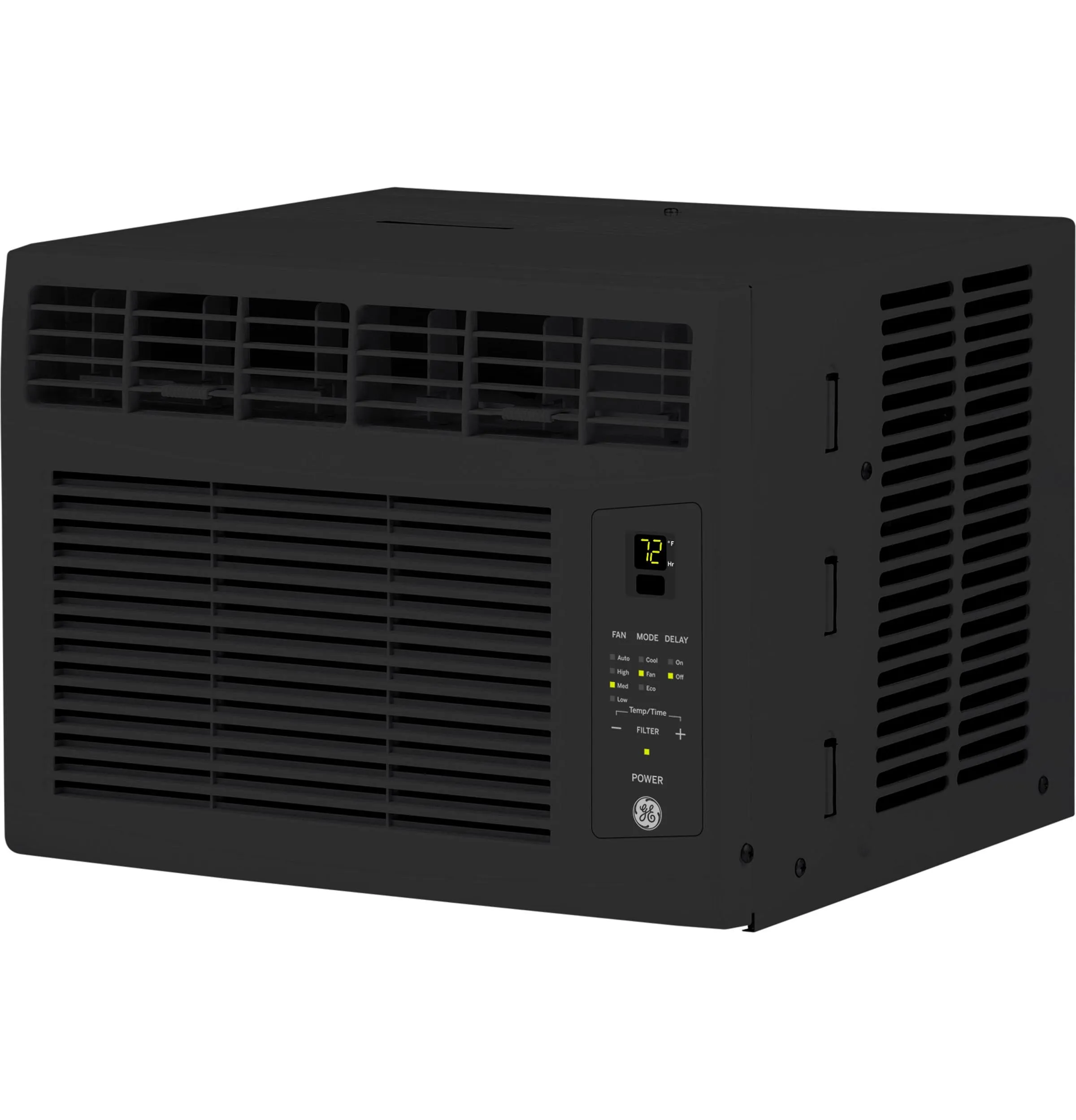 Ge Appliances AHEF06BC Ge? 6,000 Btu Electronic Window Air Conditioner For Small Rooms Up To 250 Sq Ft., Black
