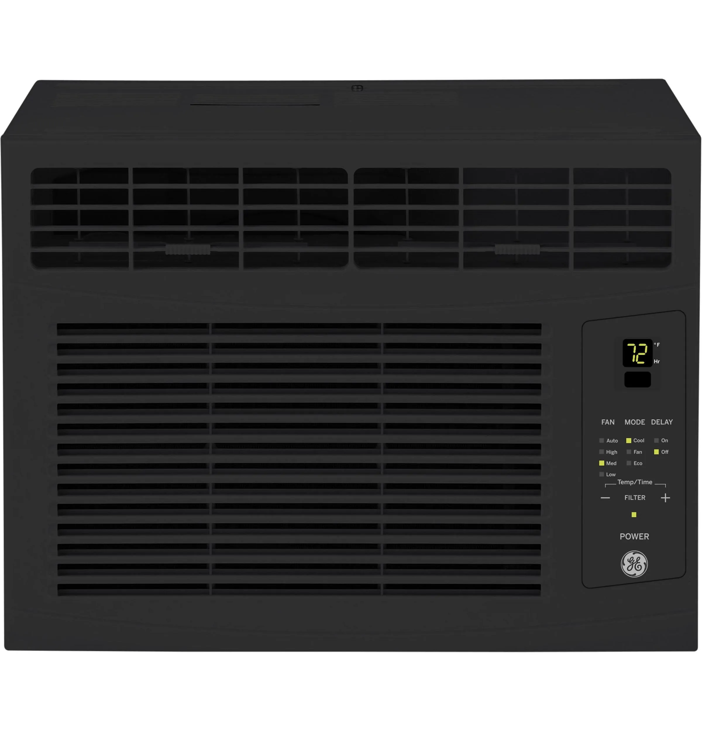 Ge Appliances AHEF06BC Ge? 6,000 Btu Electronic Window Air Conditioner For Small Rooms Up To 250 Sq Ft., Black