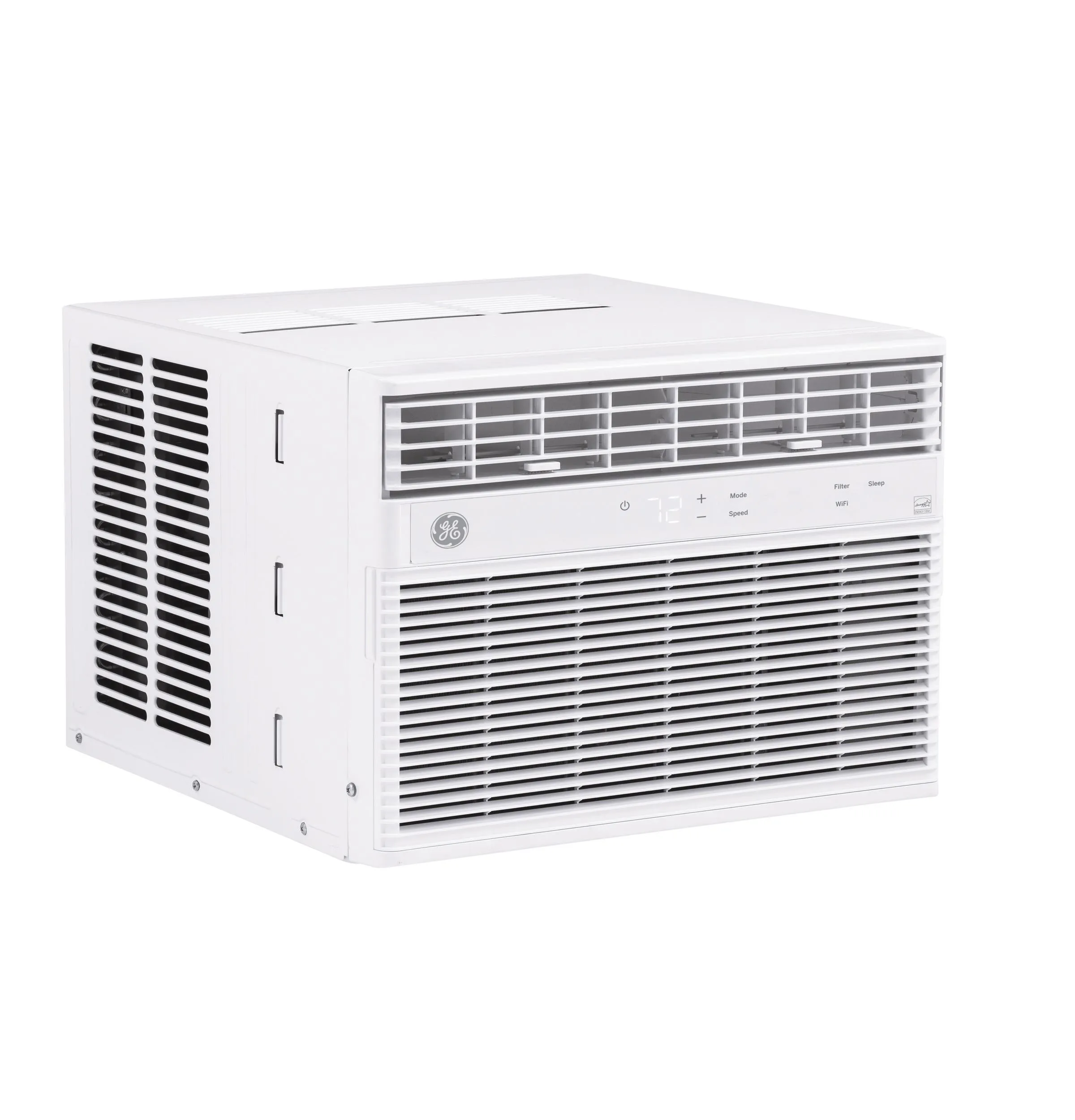 Ge Appliances AHEK08AC Ge? Energy Star? 8,000 Btu Smart Electronic Window Air Conditioner For Medium Rooms Up To 350 Sq. Ft.