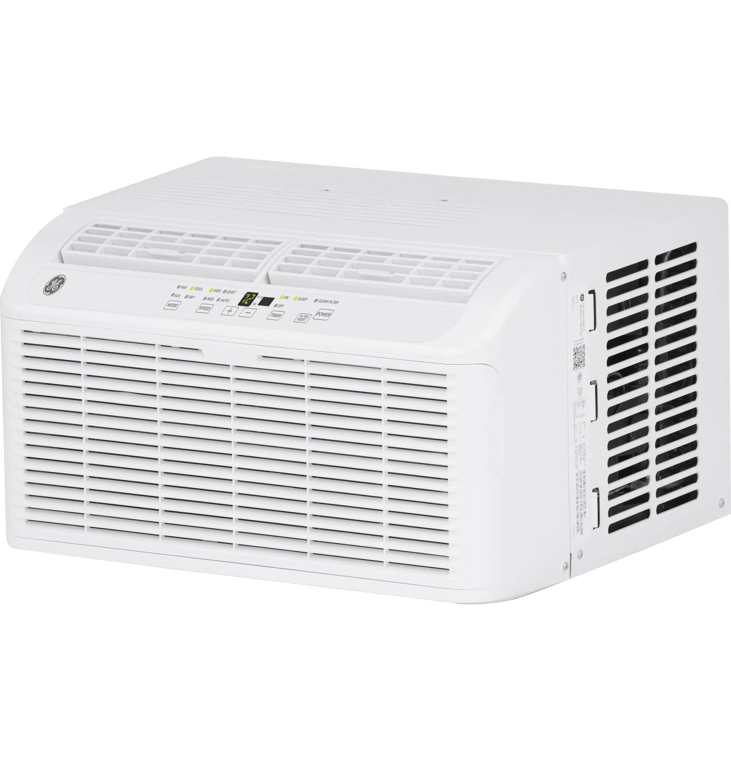 Ge Appliances AHEL06BB Ge? 6,200 Btu Ultra Quiet Window Air Conditioner For Small Rooms Up To 250 Sq. Ft.