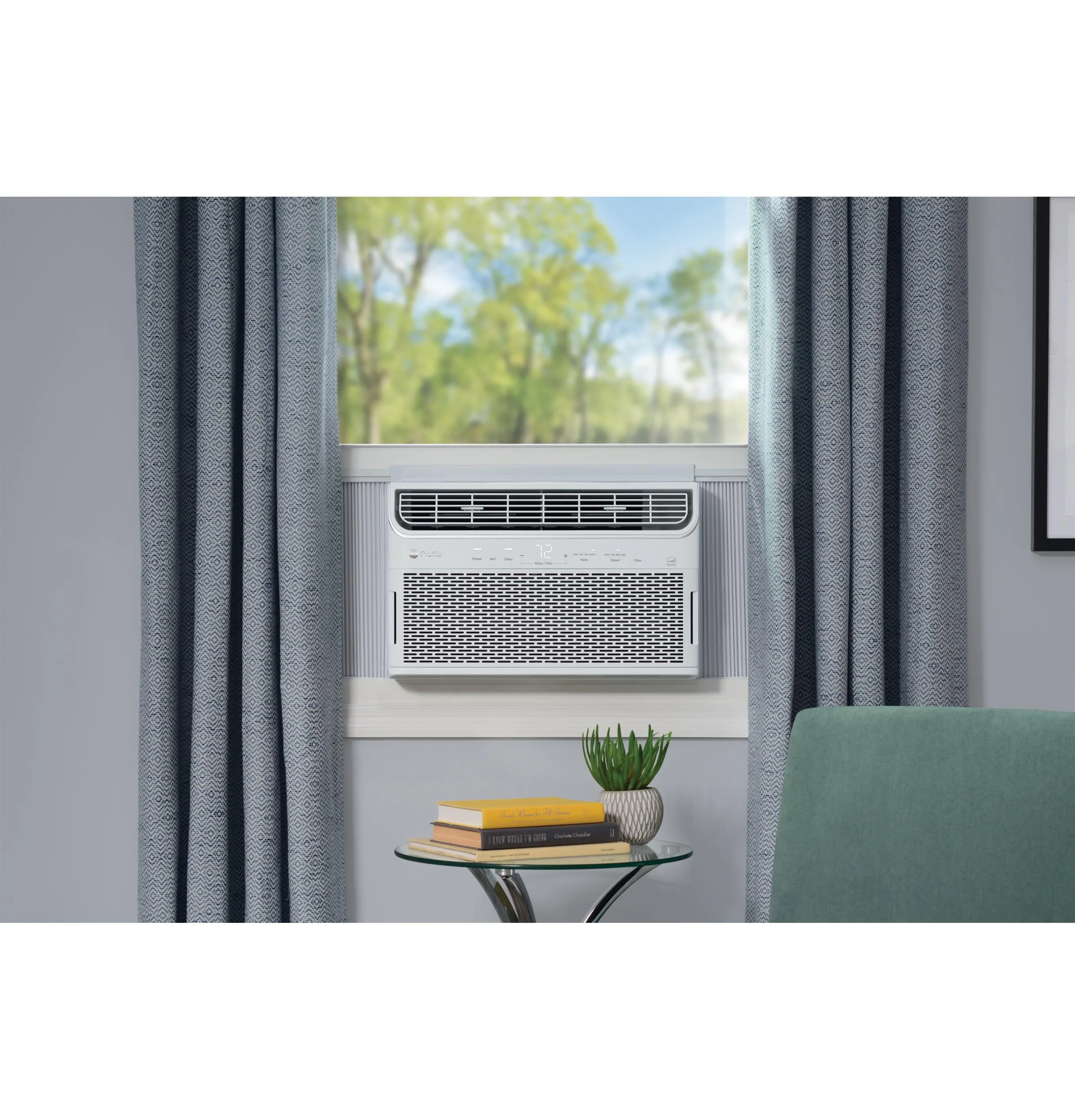 Ge Appliances AHTR14AC Ge Profile&#8482; 13,500 Btu Inverter Smart Ultra Quiet Window Air Conditioner For Large Rooms Up To 700 Sq. Ft., Energy Star?