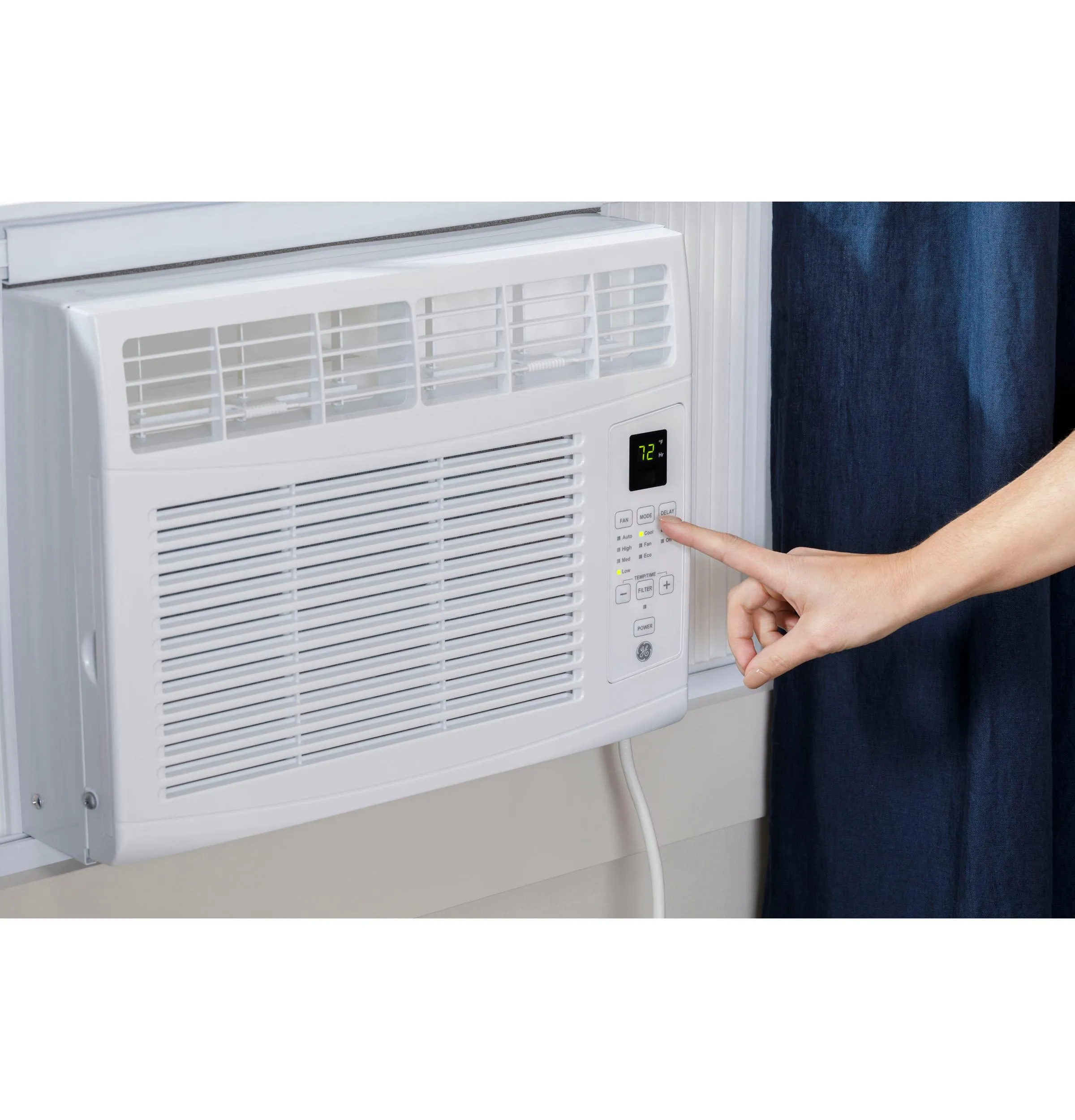 Ge Appliances AHW06LZ Ge? 6,000 Btu Electronic Window Air Conditioner For Small Rooms Up To 250 Sq Ft.