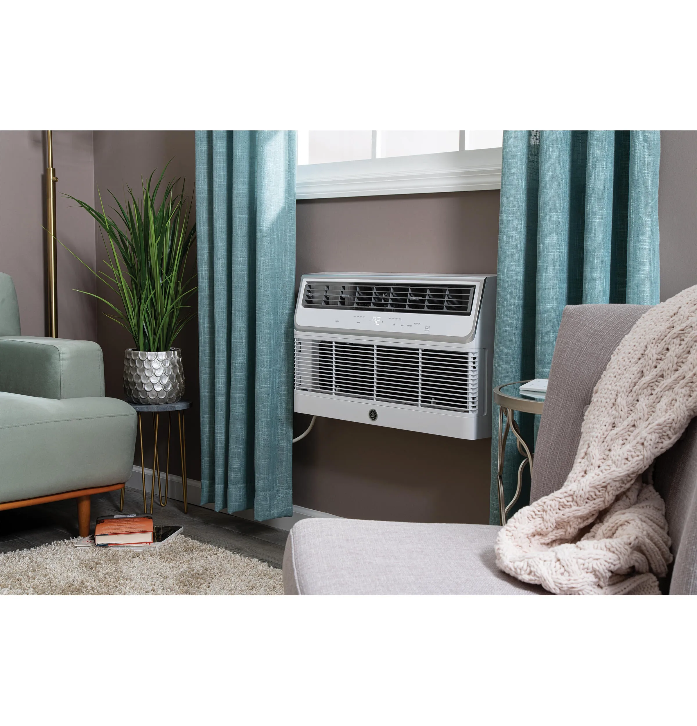 Ge Appliances AJCQ10DWH Ge? 230/208 Volt Built-In Cool-Only Room Air Conditioner