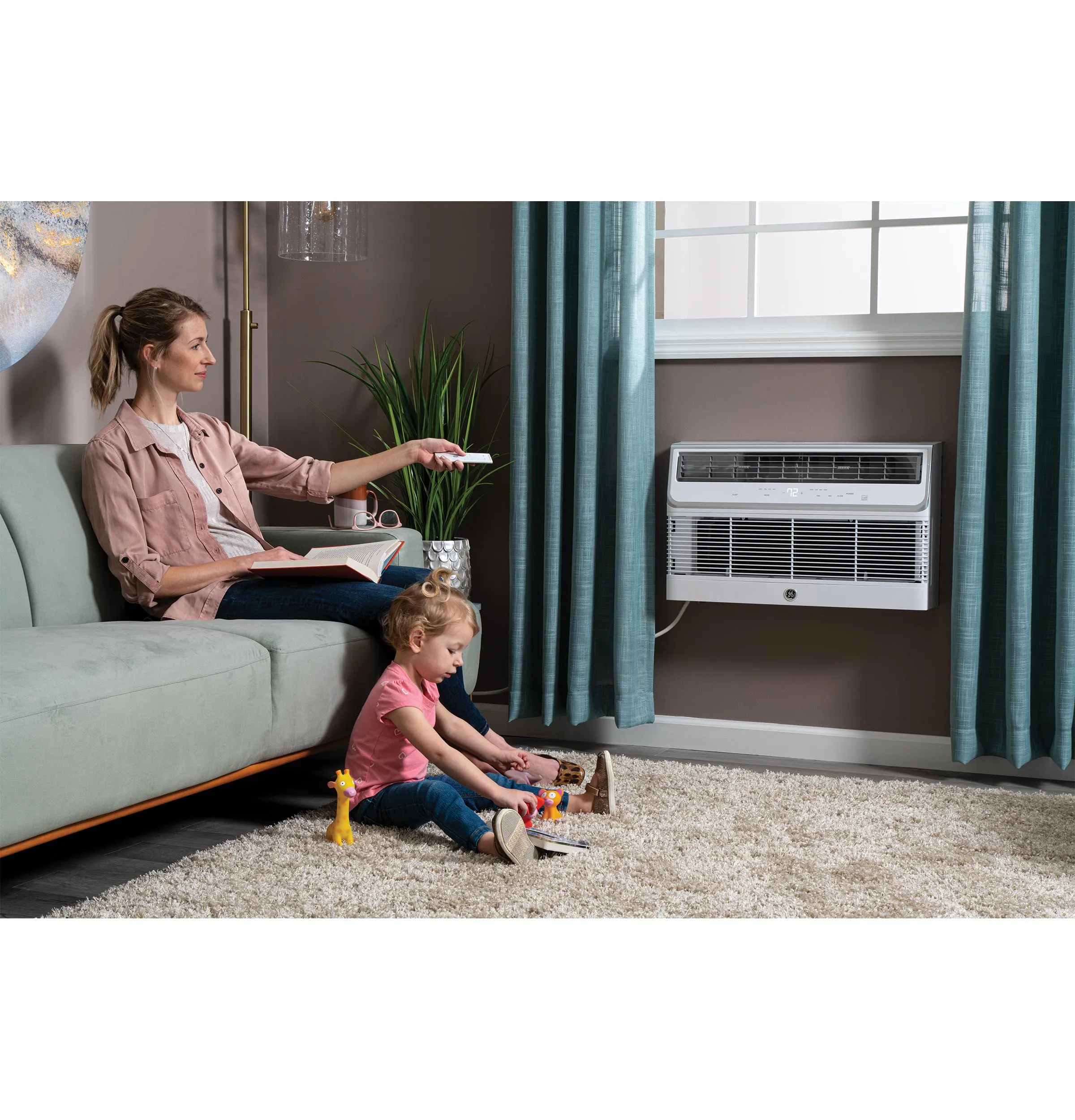 Ge Appliances AJCQ14DWJ Ge? 230/208 Volt Built-In Cool-Only Room Air Conditioner