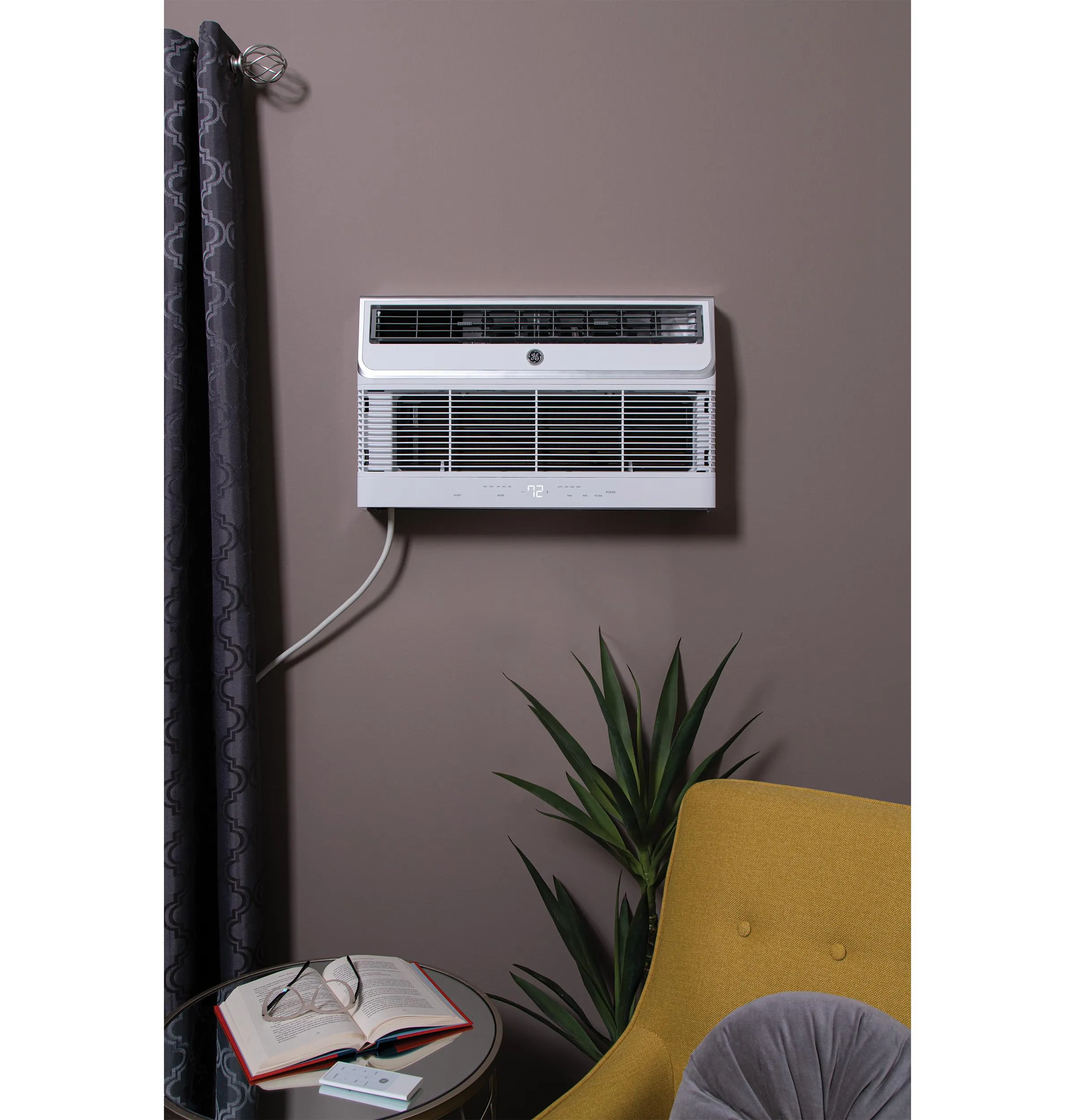 Ge Appliances AJEM12DWJ Ge? 230/208 Volt Built-In Heat/Cool Room Air Conditioner