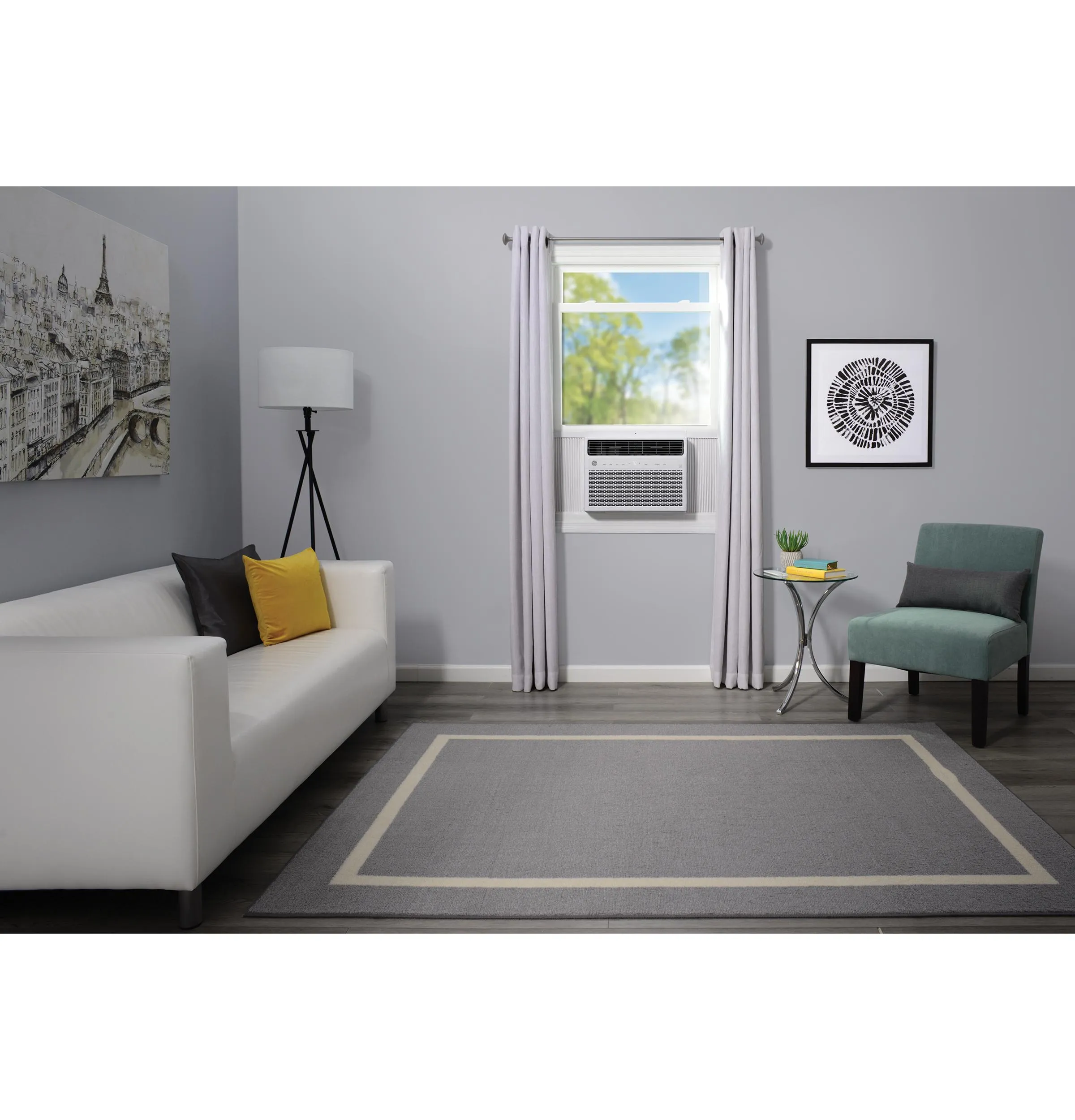 Ge Appliances AKLK14AA Ge? Energy Star? 14,000 Btu Smart Electronic Window Air Conditioner For Large Rooms Up To 700 Sq. Ft.