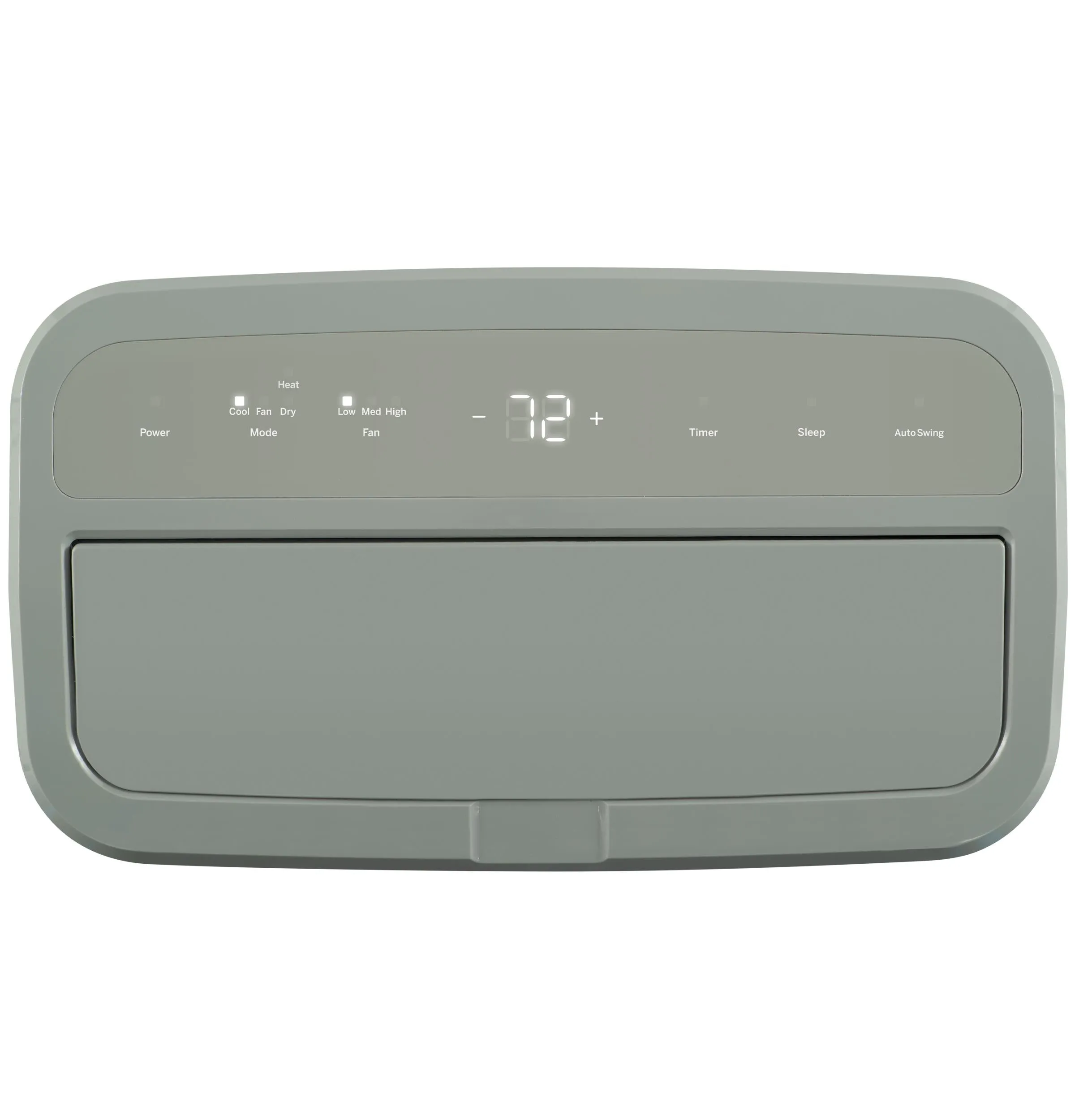 Ge Appliances APSD08JASG Ge? 8,500 Btu Heat/Cool Portable Air Conditioner With Dehumidifier And Remote, Grey