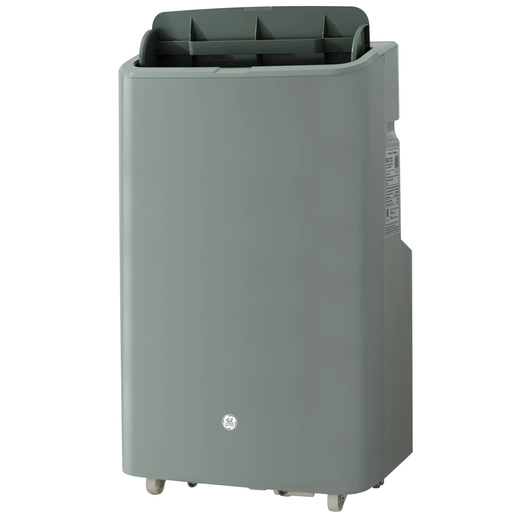 Ge Appliances APSD08JASG Ge? 8,500 Btu Heat/Cool Portable Air Conditioner With Dehumidifier And Remote, Grey