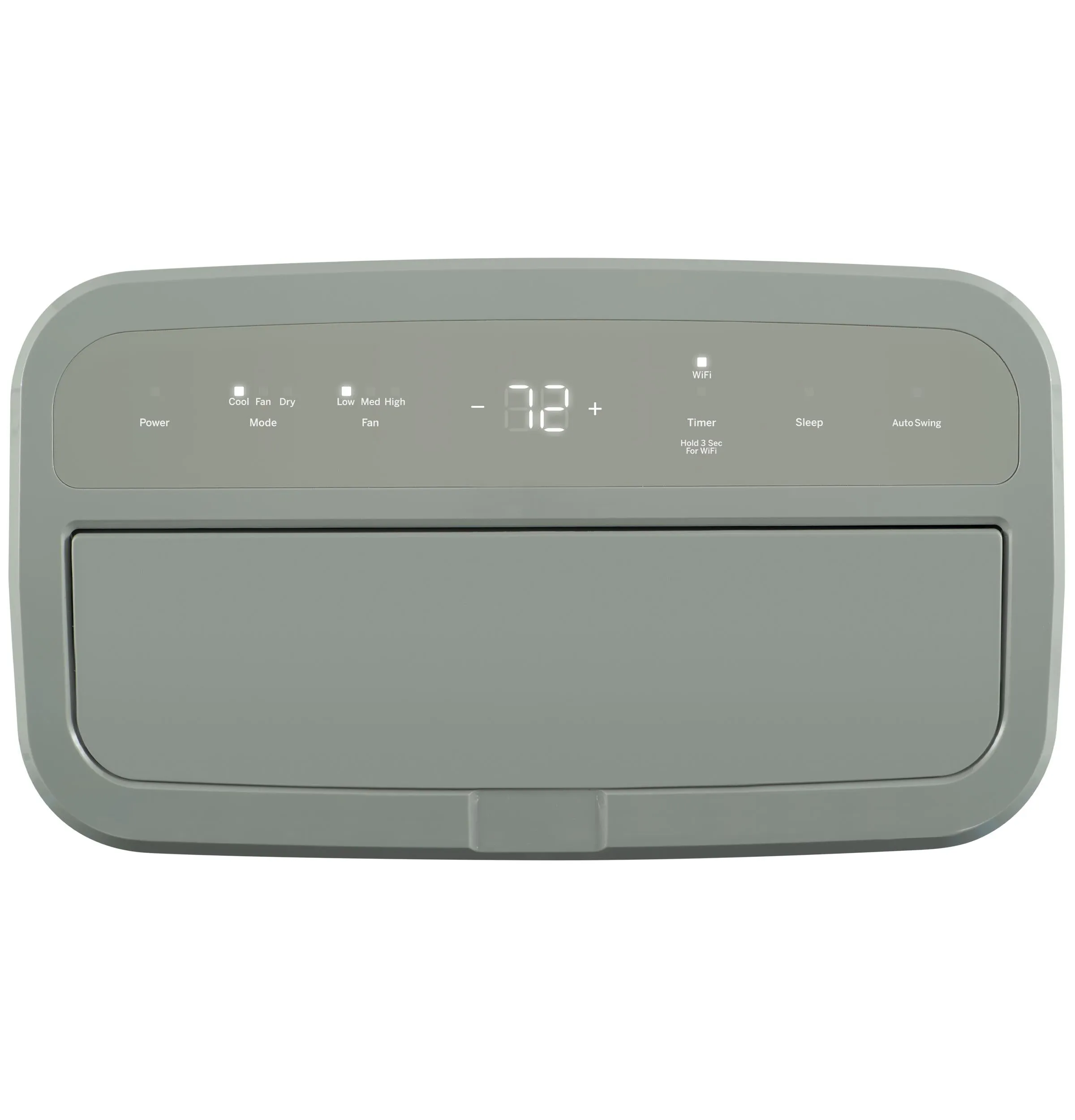 Ge Appliances APWD07JASG Ge? 7,500 Btu Smart Portable Air Conditioner With Dehumidifier And Remote, Grey