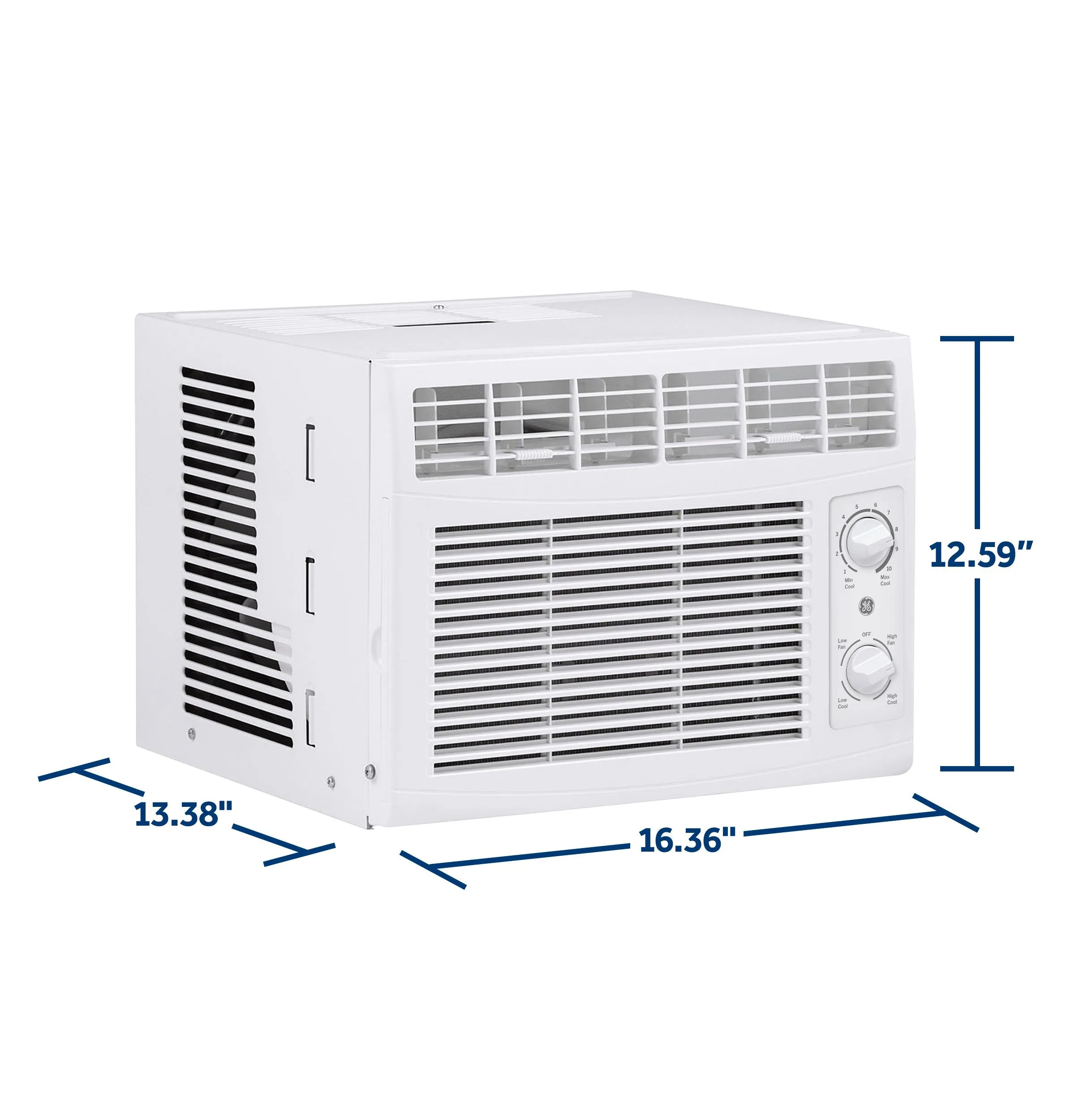Ge Appliances AWAS05BWF Ge? 5,000 Btu Mechanical Window Air Conditioner For Small Rooms Up To 150 Sq Ft.