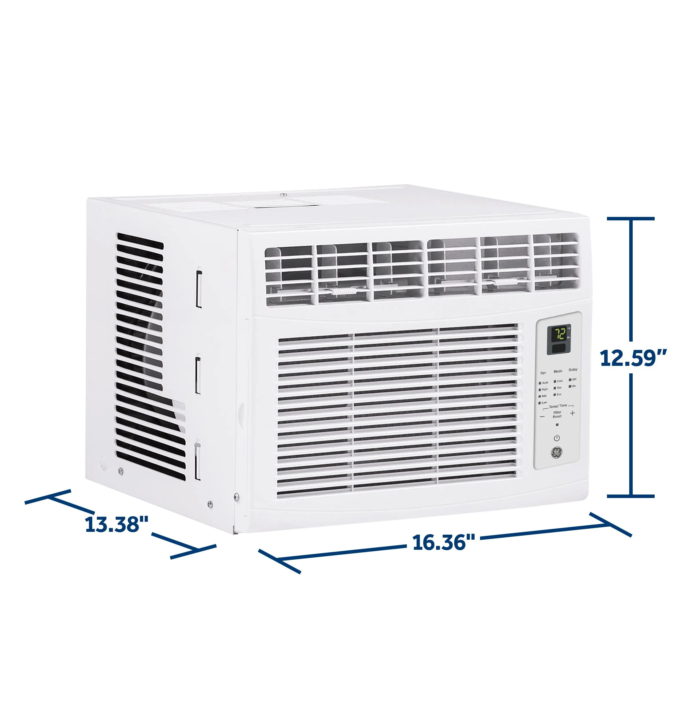Ge Appliances AWCS06BWF Ge? 6,000 Btu Electronic Window Air Conditioner For Small Rooms Up To 250 Sq Ft.