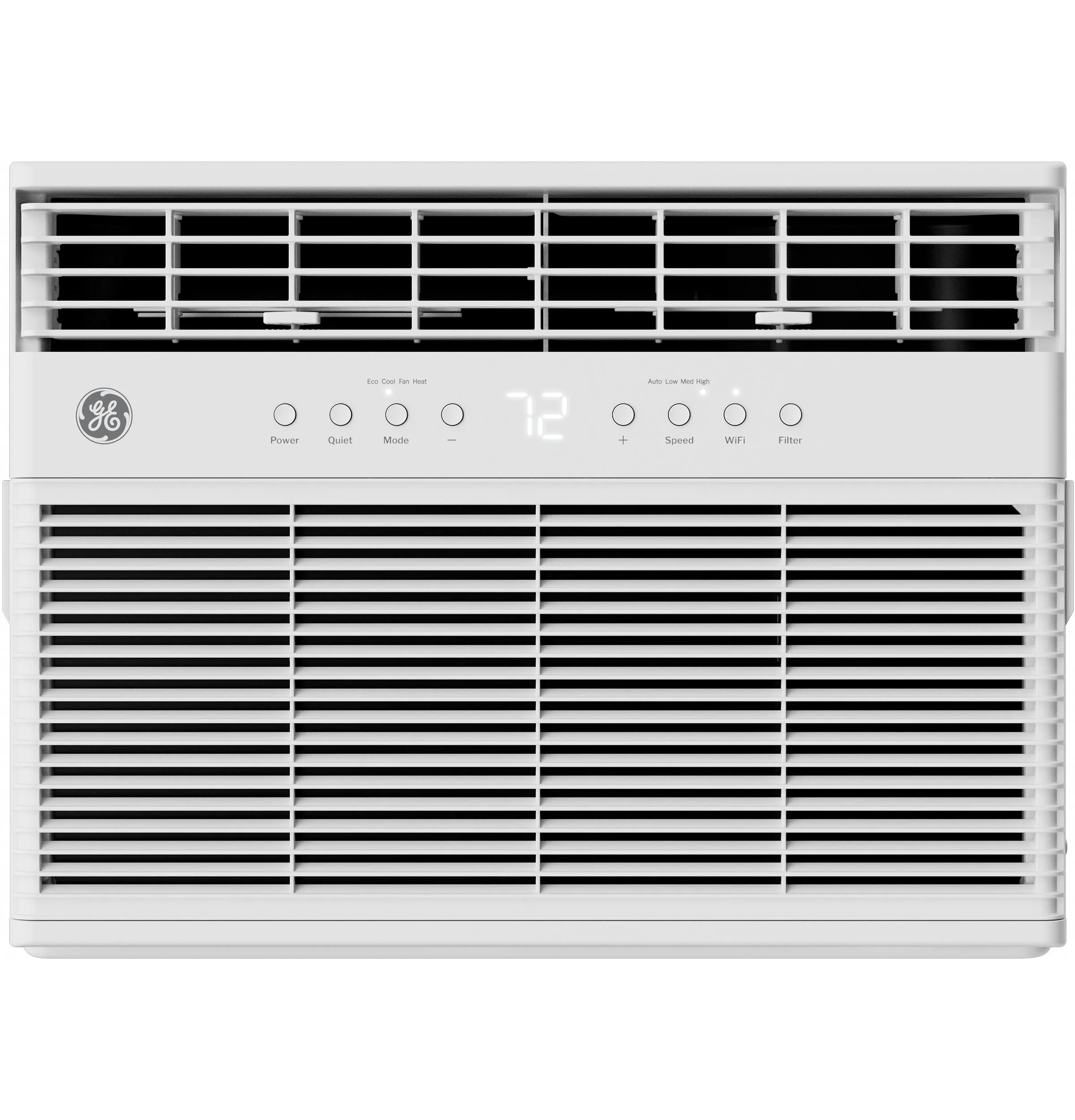 Ge Appliances AWGP08WWF Ge? 8,000 Btu Smart Heat/Cool With Heat Pump Electronic Window Air Conditioner For Medium Rooms Up To 350 Sq. Ft.