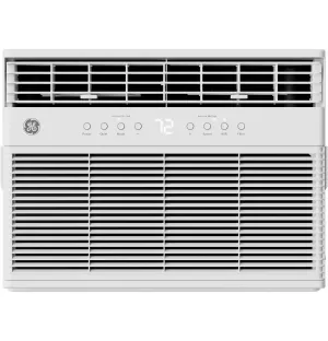 Ge Appliances AWGP12WWF Ge? 11,000 Btu Smart Heat/Cool With Heat Pump Electronic Window Air Conditioner For Large Rooms Up To 550 Sq. Ft.