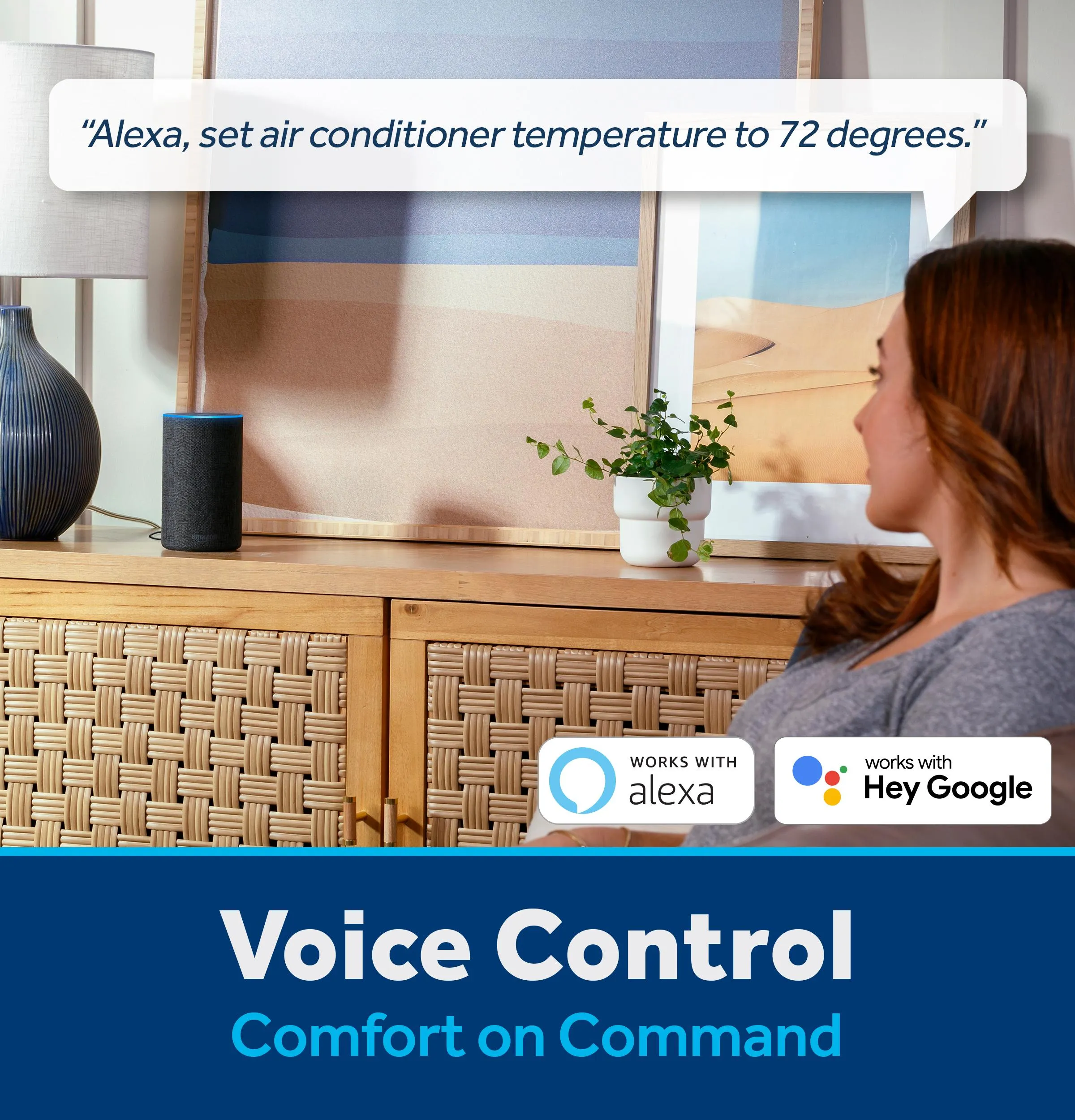 Ge Appliances AWGP12WWF Ge? 11,000 Btu Smart Heat/Cool With Heat Pump Electronic Window Air Conditioner For Large Rooms Up To 550 Sq. Ft.
