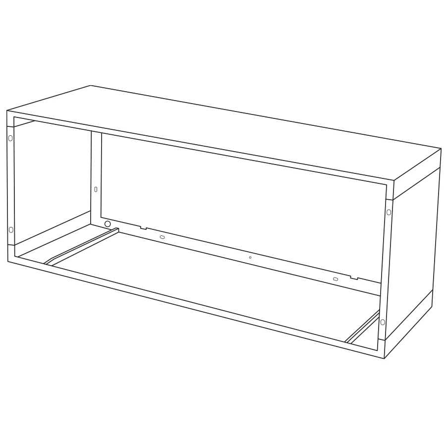 Ge Appliances RAB8124B Quick Snap Wall Sleeve 24" Extended Depth