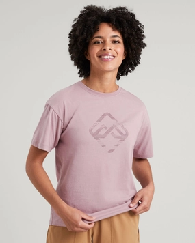 Shop Today Save Geo Glitch Icon Women'S T-Shirt - Thistle