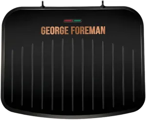 George Forman Fit Copper Grill Medium, 1630Watts, Stainless Steel
