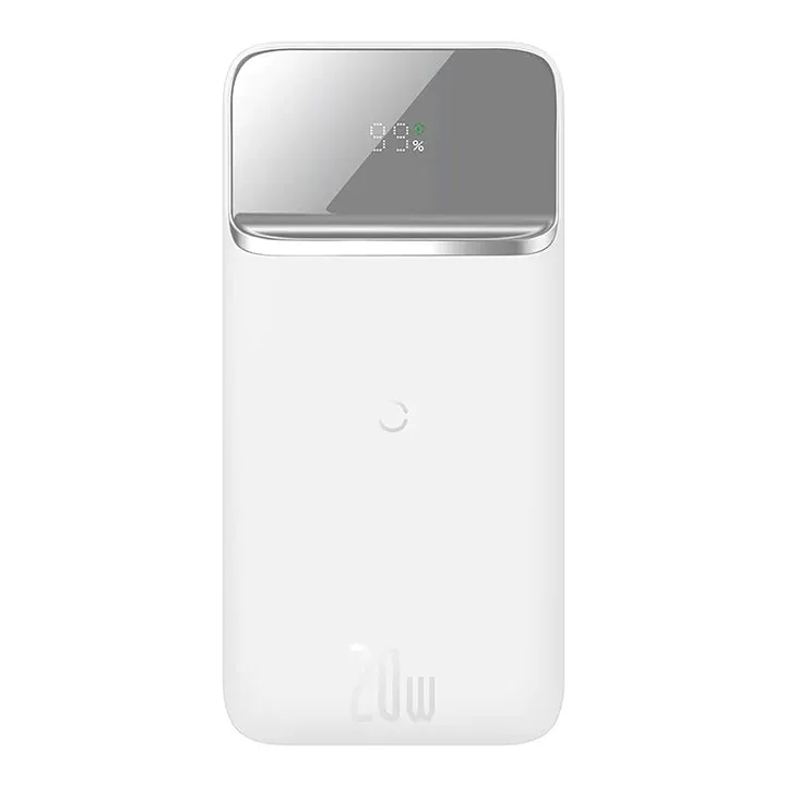 Daily Deal Frenzy Steal Todays Offer Baseus Magnetic Power Bank 20W 10000Mah - White
